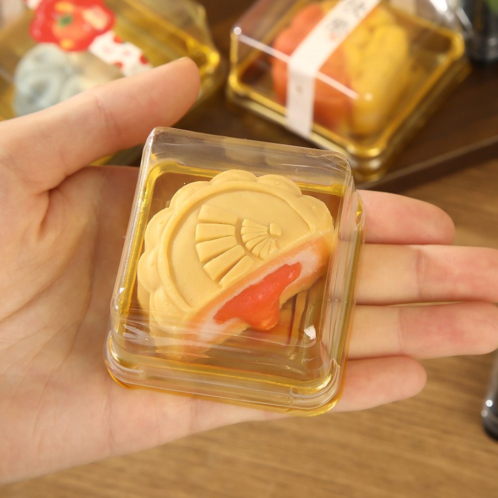 Xmas Food Storage Containers - 50 قطعة من صناديق كعك القمر