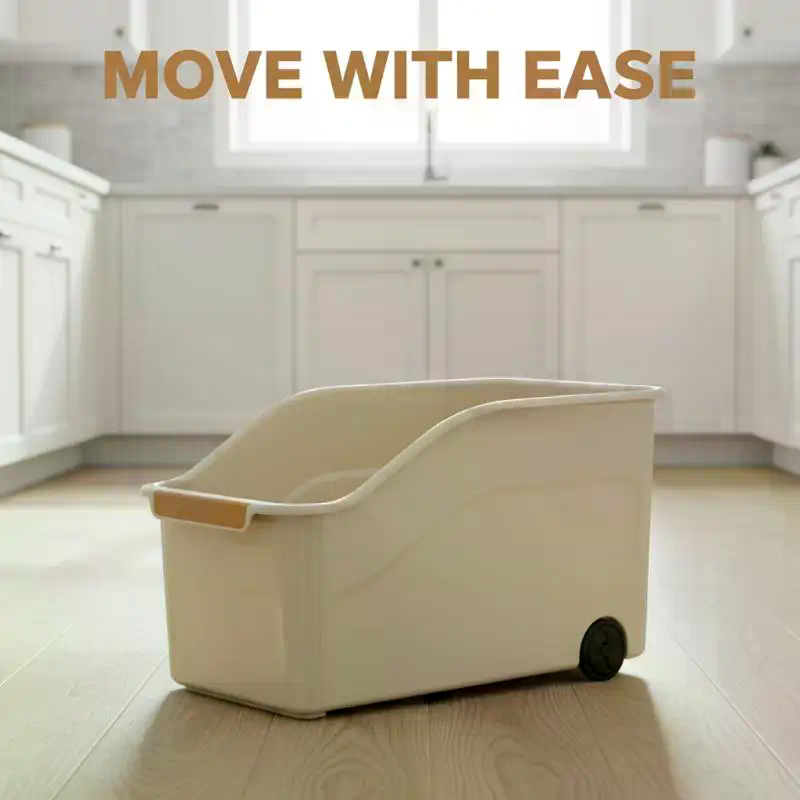 Stackable Pantry Bin - صناديق تخزين بلاستيكية قابلة للتكديس مع