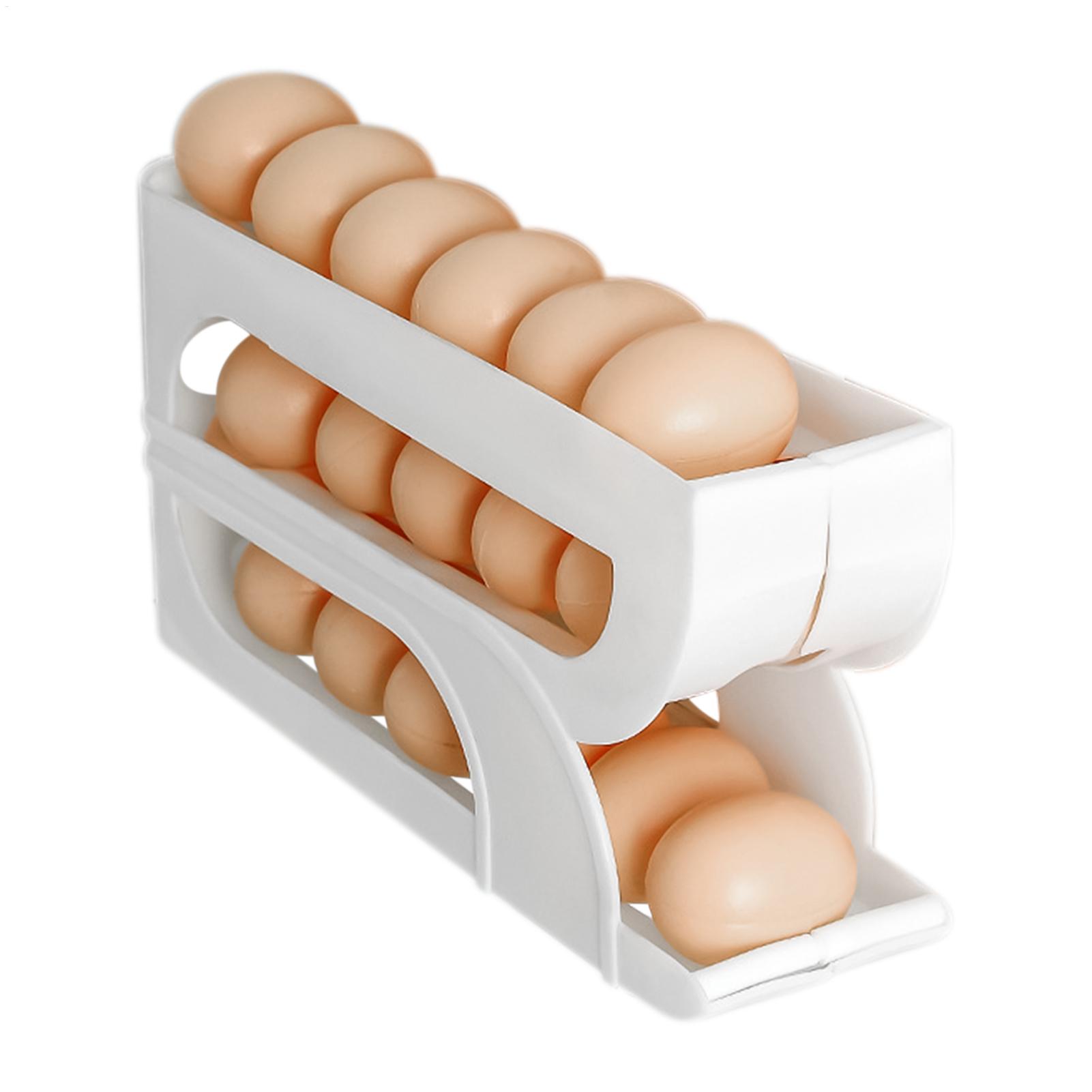 Food Storage Eggs - حامل بيض أوتوماتيكي جديد للمطبخ المنزلي،
