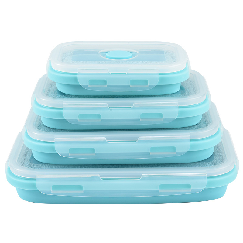 Food Storage Freezer - حاوية طعام قابلة للطي من السيليكون