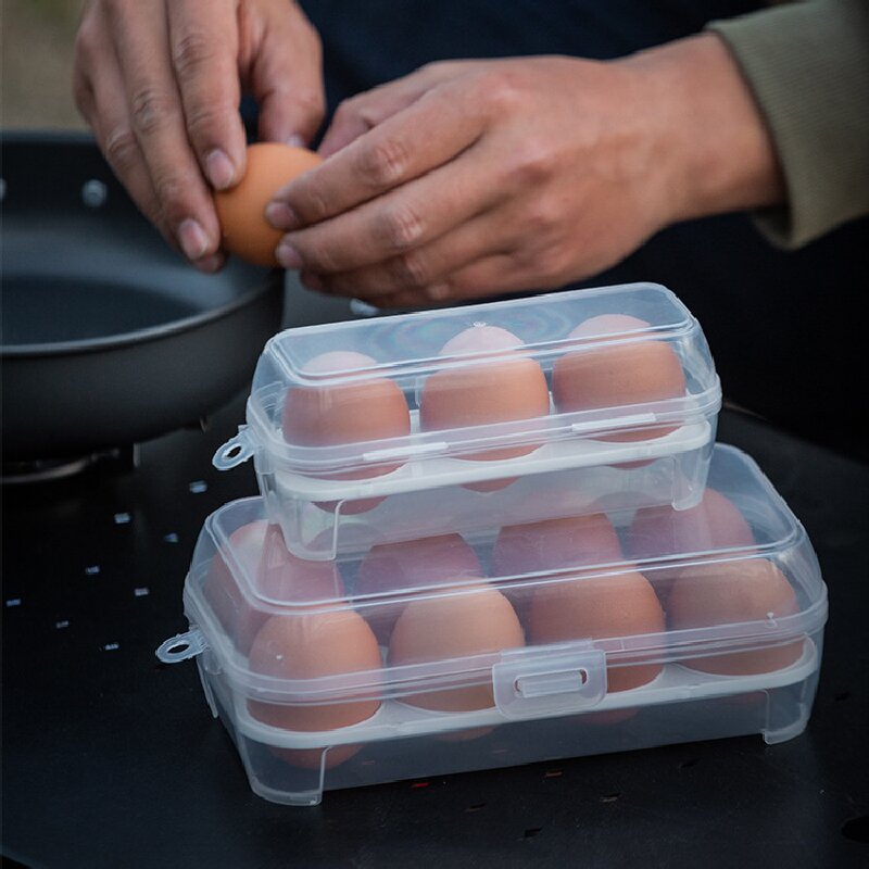 Food Storage Eggs - صندوق تخزين صندوق البيض المقاوم للصدمات