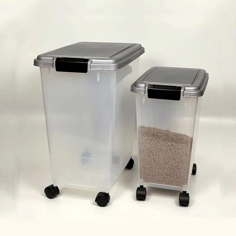 Food Storage No Plastic - حاوية تخزين طعام الحيوانات الأليفة البلاستيكية