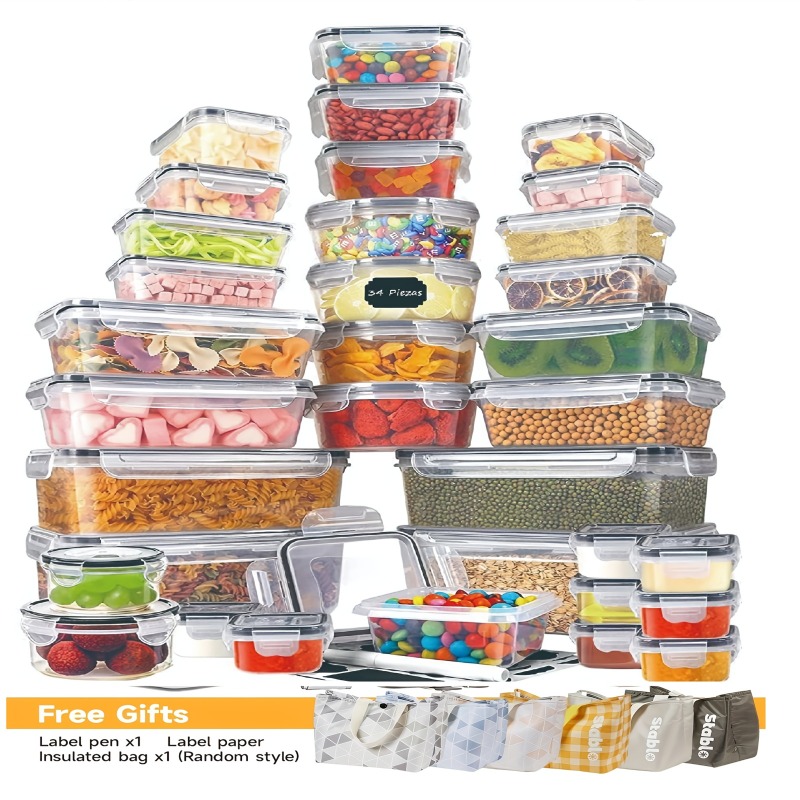 Food Storage In Pantry - مجموعة تخزين الطعام الخالية من مادة