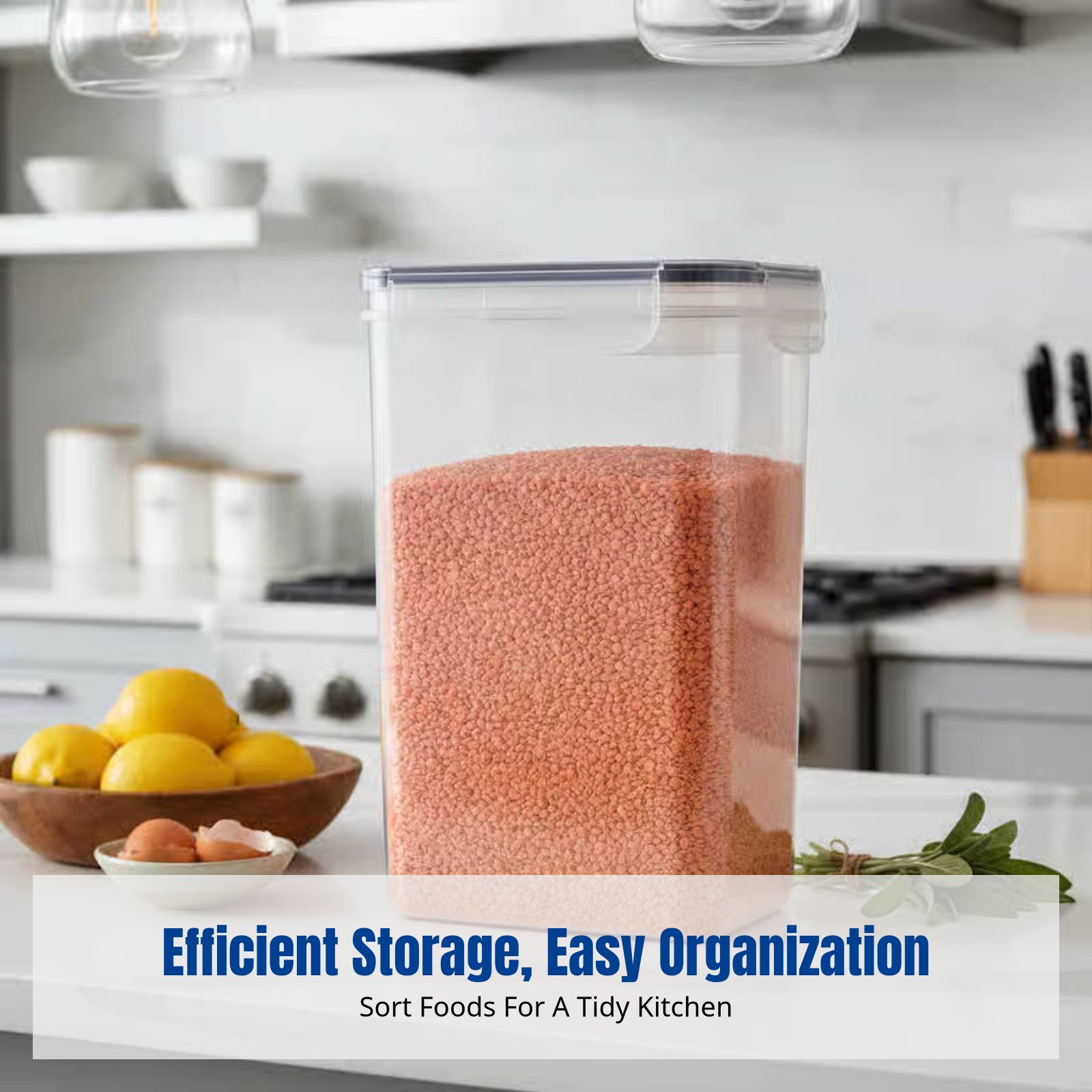 مجموعة حاويات تخزين طعام محكمة - مراجعة Food Storage Kitchen وسعره