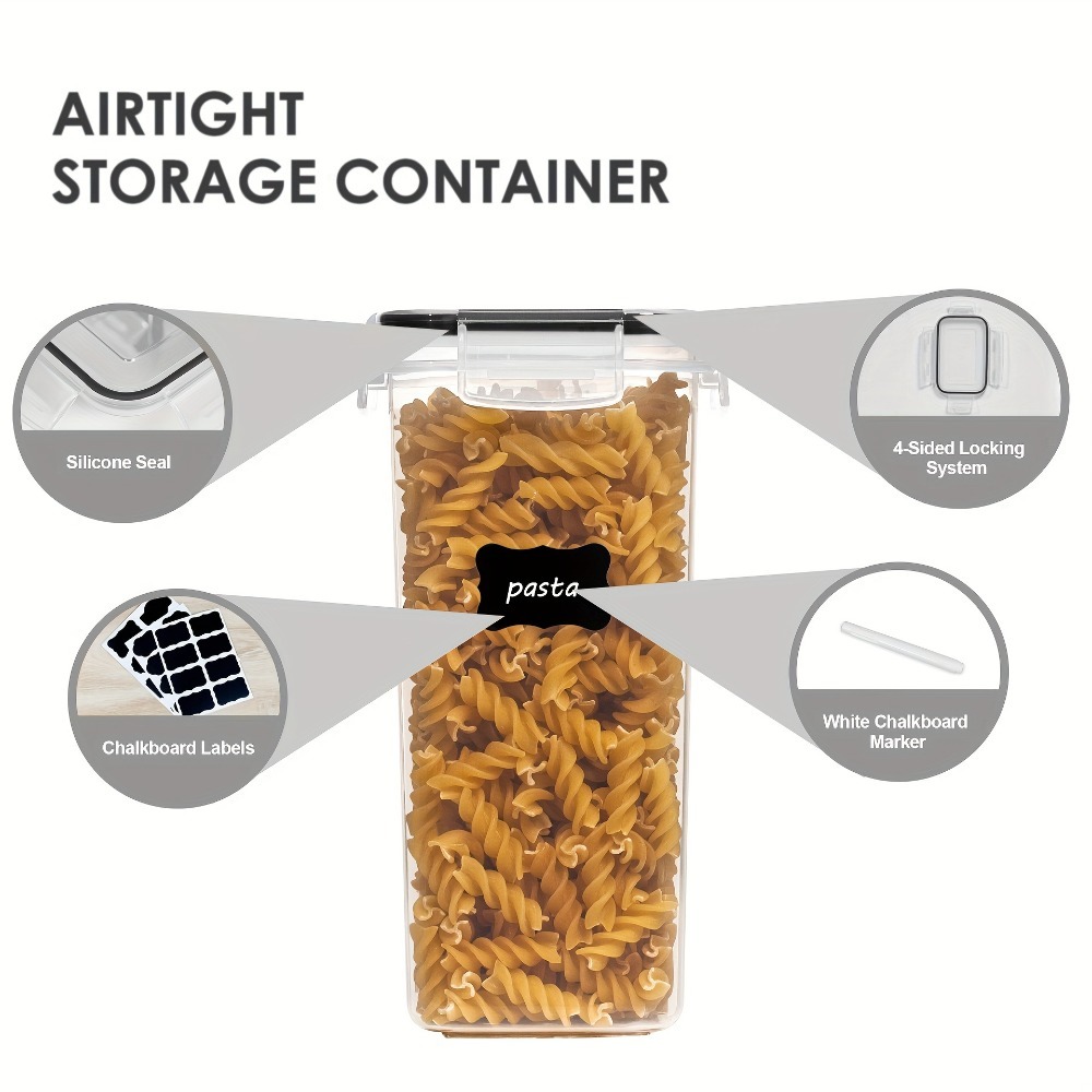 24 قطعة من حاويات تخزين الطعام - مراجعة Food Storage In Pantry وسعره