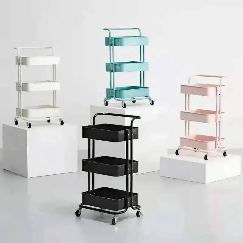 عربة تجميل متحركة بعجلات لتقدي - مراجعة Food Storage With Wheels وسعره