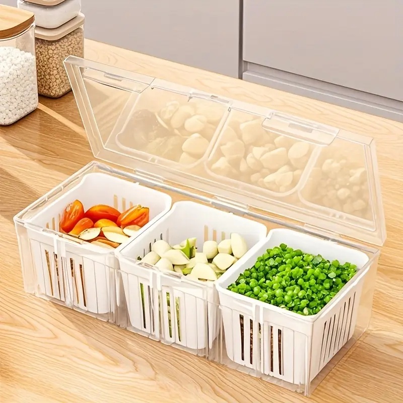 حاويات تخزين الطعام المقسمة، م - مراجعة Food Storage Vault وسعره