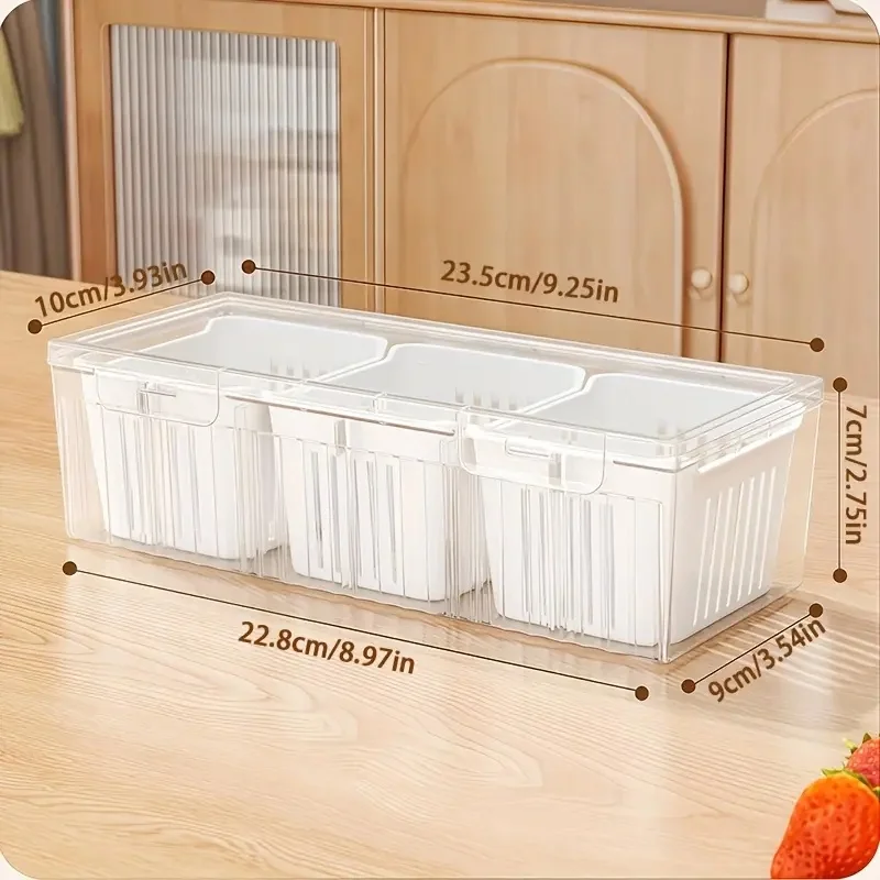 حاويات تخزين الطعام المقسمة، م - مراجعة Food Storage Vault وسعره