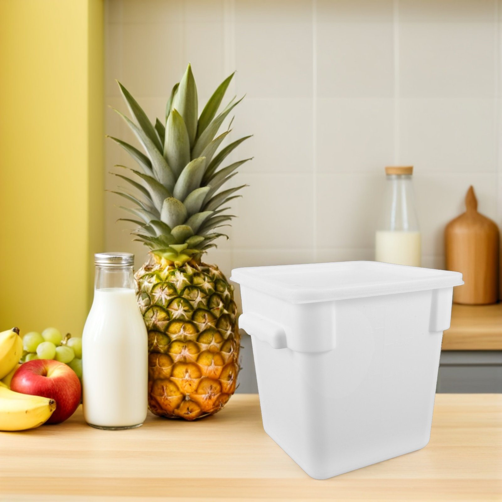 حاوية تخزين طعام بلاستيكية مرب - مراجعة Food Storage Freezer وسعره