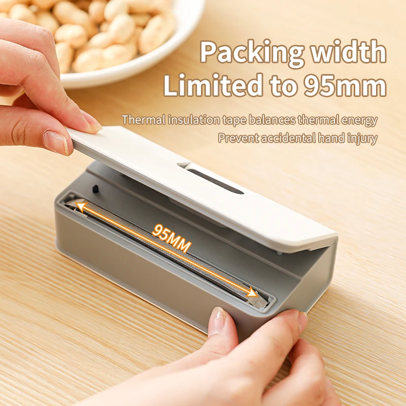 جهاز لحام حراري صغير للأكياس ا - مراجعة Food Storage Vacuum Sealer Machine وسعره