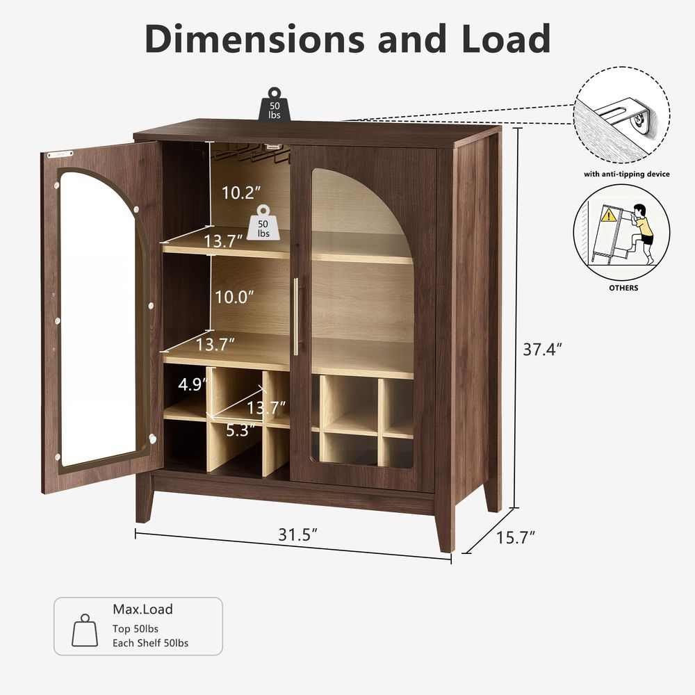 خزانة تخزين طويلة بتصميم مموج  - مراجعة Food Storage In Pantry وسعره
