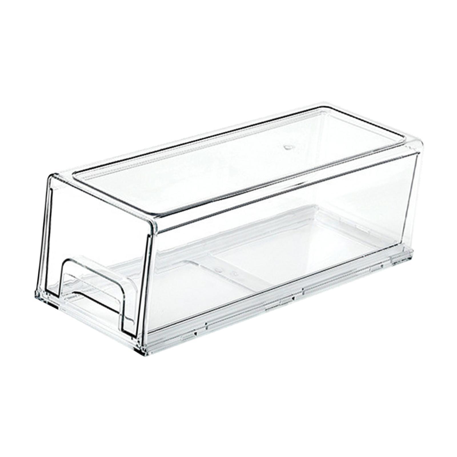 صندوق منظم للثلاجة قابل للتكدي - مراجعة Stackable Pantry Bin وسعره