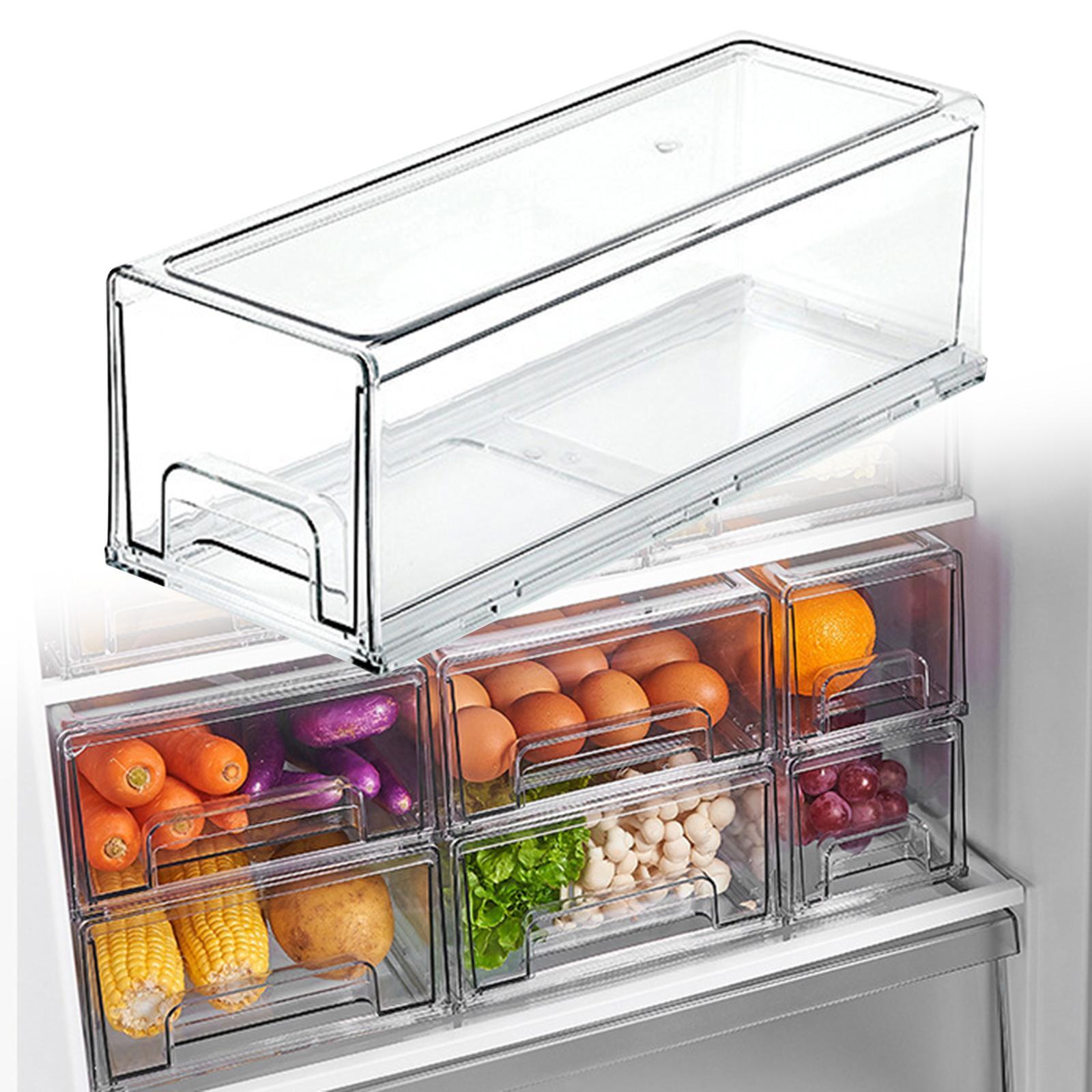 صندوق منظم للثلاجة قابل للتكدي - مراجعة Stackable Pantry Bin وسعره