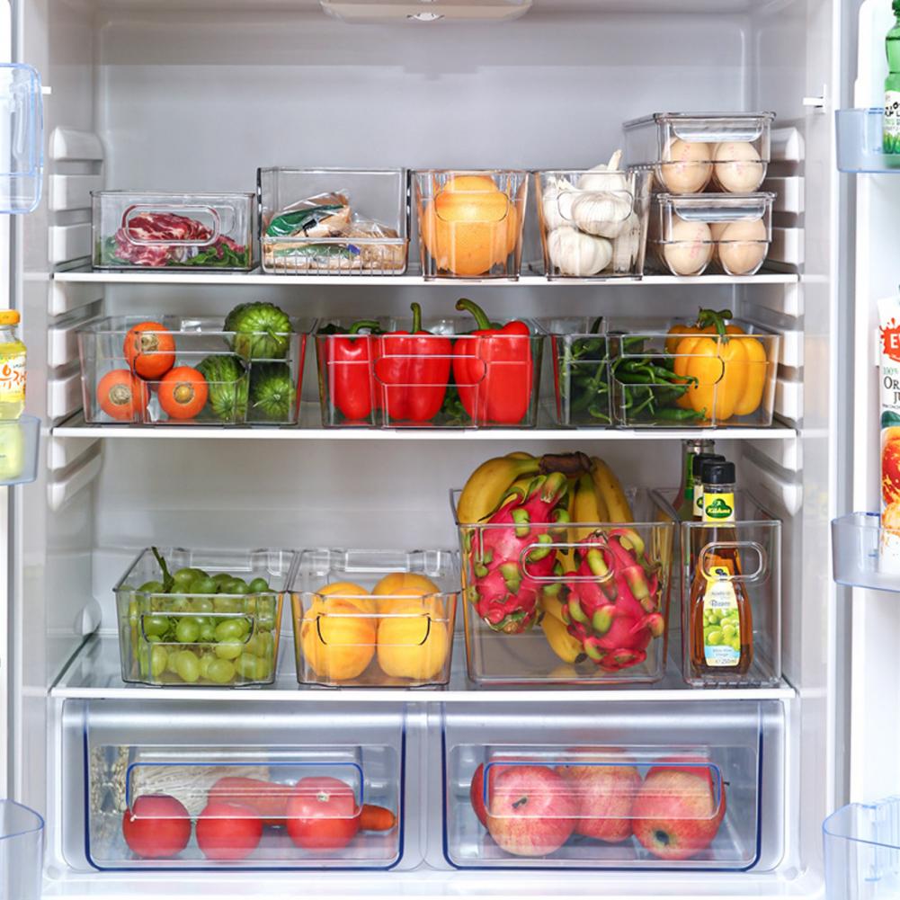صندوق تخزين للمطبخ مع مقبض، قا - مراجعة Stackable Pantry Bin وسعره