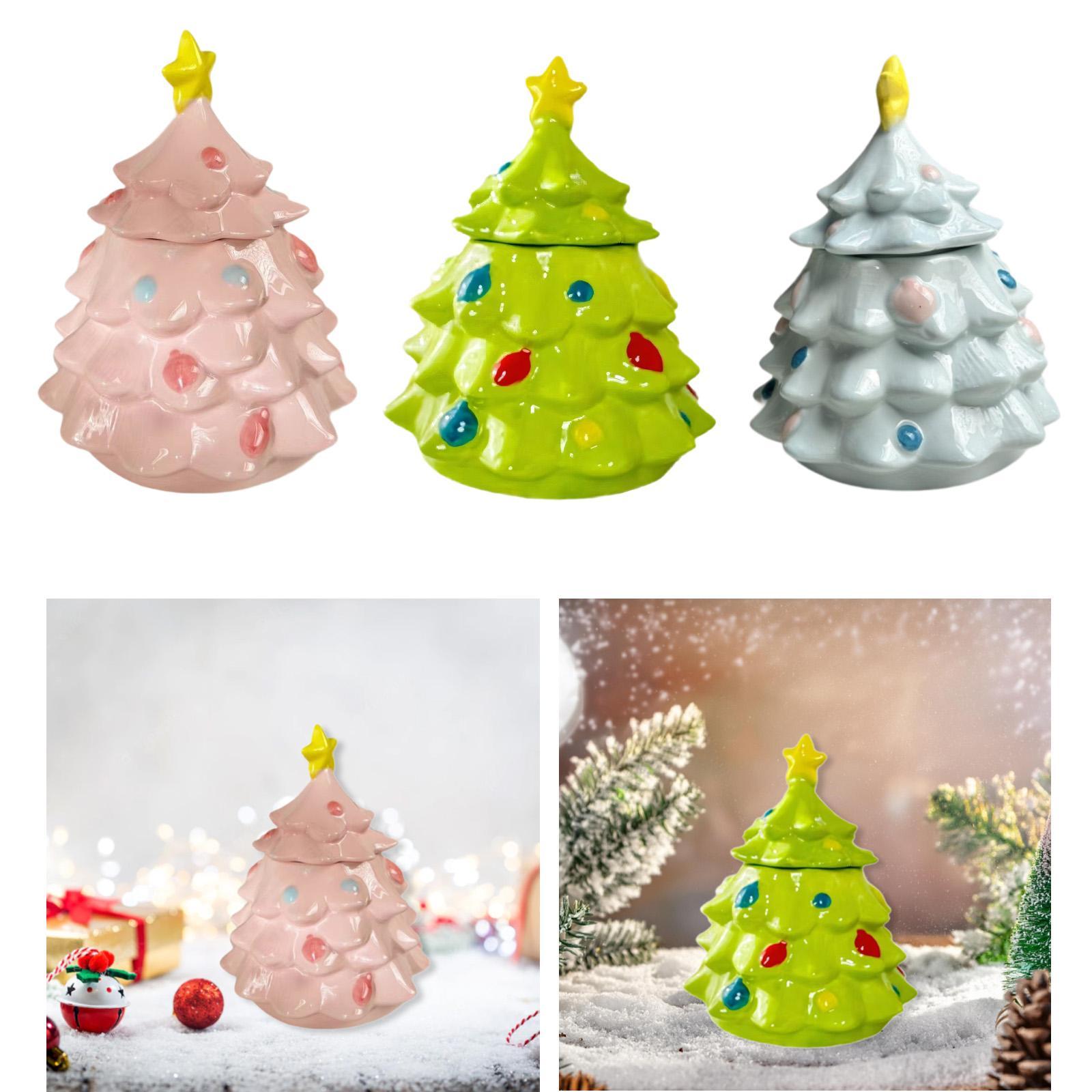 وعاء حلوى على شكل شجرة عيد الم - مراجعة Xmas Food Storage Containers وسعره