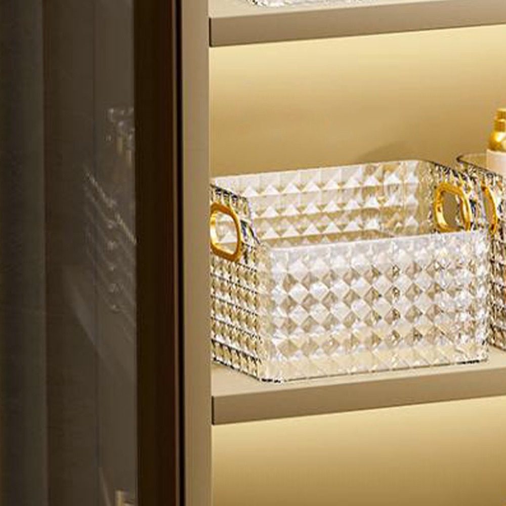 منظم تخزين مكتبي صغير من ABS،  - مراجعة Stackable Pantry Bin وسعره