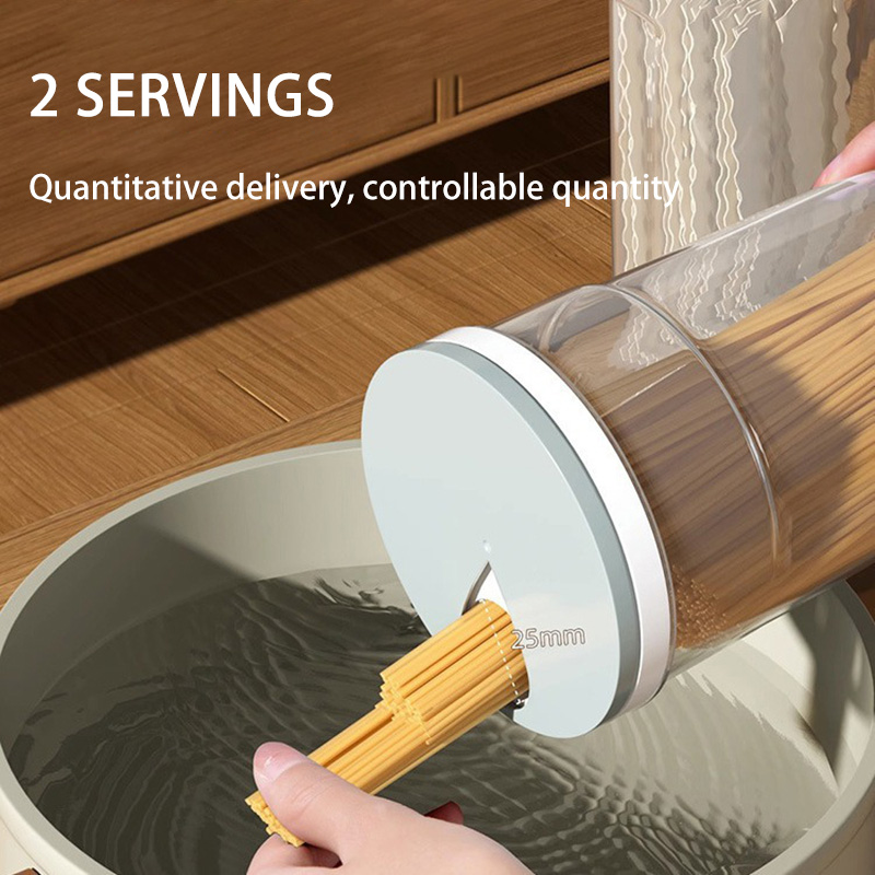 علبة تخزين نودلز بلاستيكية صال - مراجعة Food Storage In Pantry وسعره