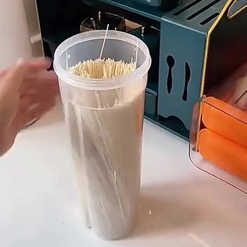 علبة تخزين نودلز بلاستيكية صال - مراجعة Food Storage In Pantry وسعره