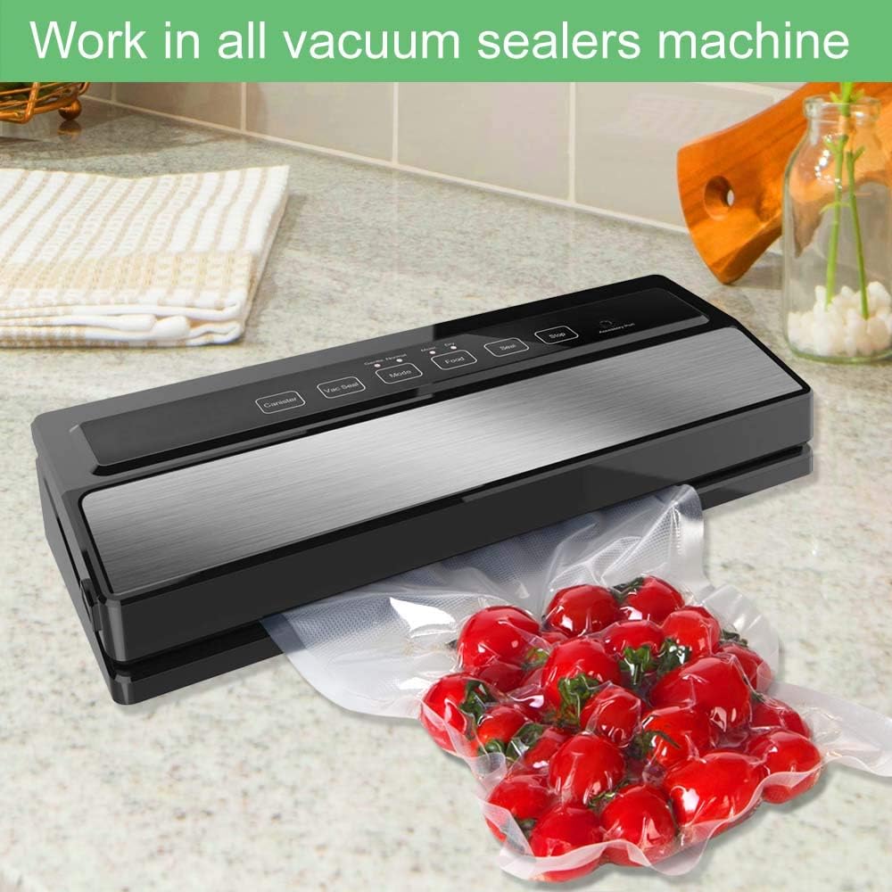 أكياس حفظ المكنسة الكهربائية ش - مراجعة Food Storage Vacuum Bags وسعره