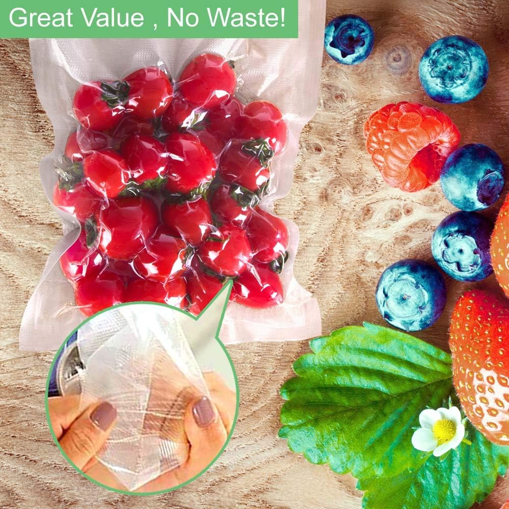 أكياس حفظ المكنسة الكهربائية ش - مراجعة Food Storage Vacuum Bags وسعره