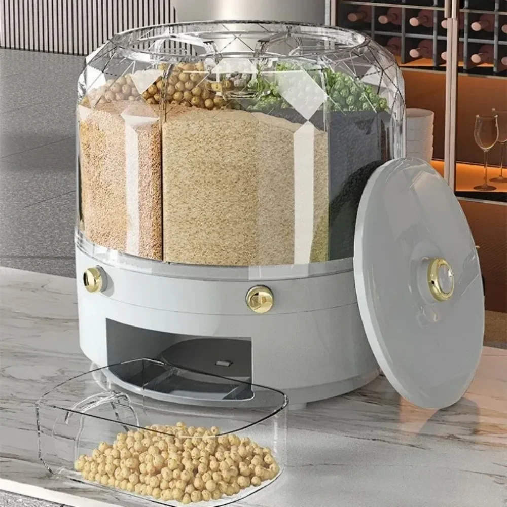 حاوية تخزين حبوب دوارة بسعة كب - مراجعة Food Storage No Plastic وسعره