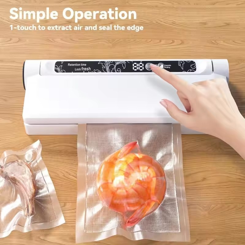 جهاز تفريغ الهواء لحفظ الطعام  - مراجعة Food Storage Vacuum Sealer Machine وسعره
