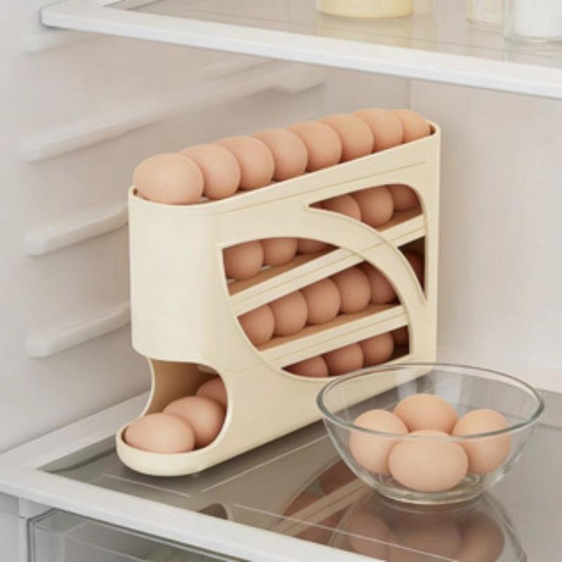 موزع بيض دوار للثلاجة - حامل ب - مراجعة Food Storage Eggs وسعره
