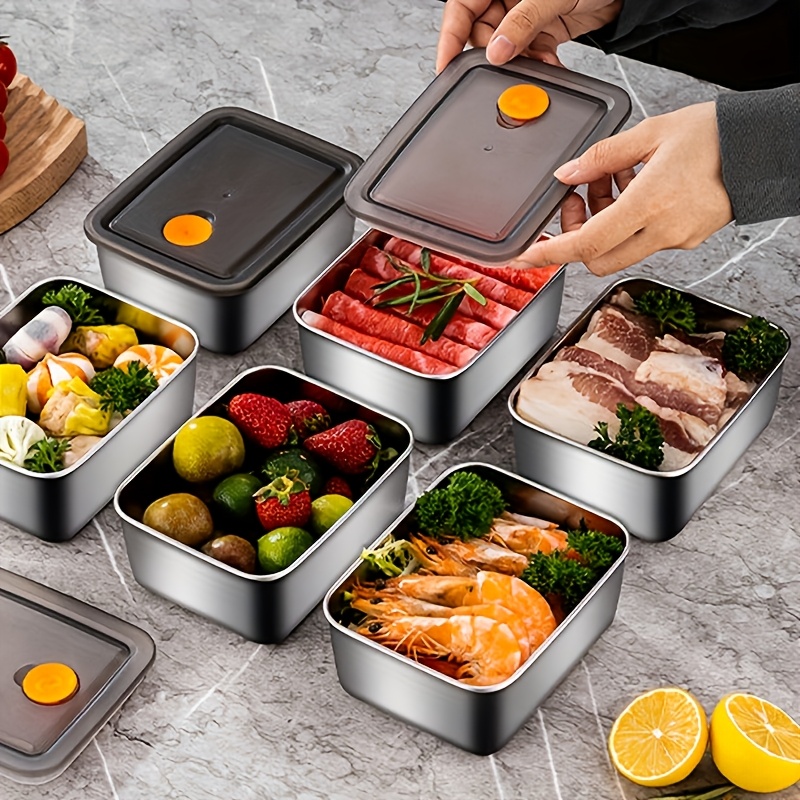 مجموعة من 4 قطع من حاويات تخزي - مراجعة Food Storage In Pantry وسعره