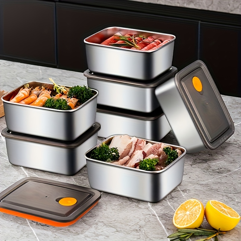 مجموعة من 4 قطع من حاويات تخزي - مراجعة Food Storage In Pantry وسعره
