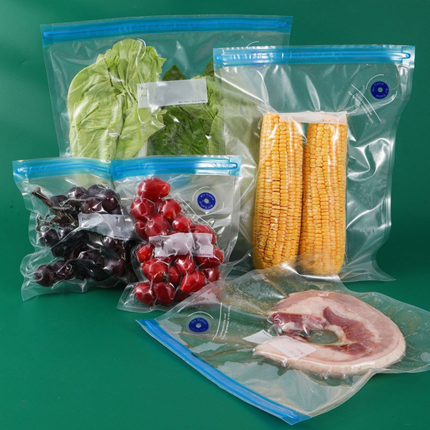 أكياس سوس فيد قابلة لإعادة الا - مراجعة Food Storage Vacuum Bags وسعره