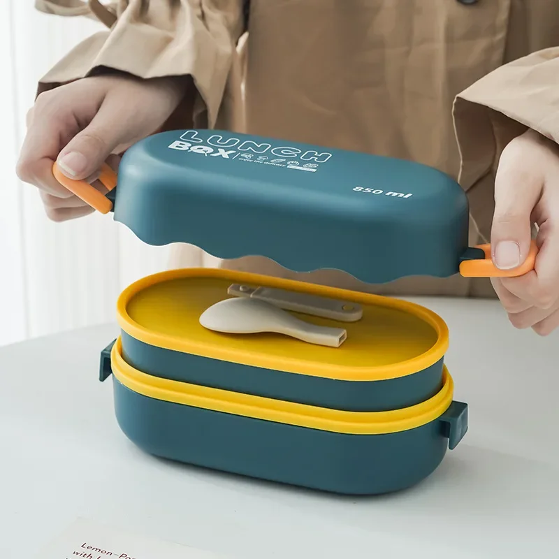 صندوق غداء بلاستيكي مزدوج الطب - مراجعة Food Storage Vault وسعره