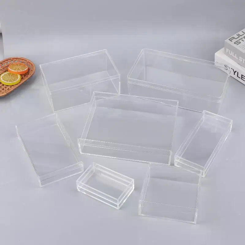 صندوق تخزين أكريليك مستطيل جدي - مراجعة Food Storage In Plants وسعره