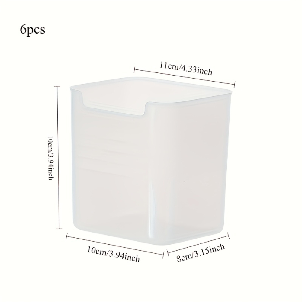 6 قطع من صناديق تخزين الثلاجة  - مراجعة Food Storage Handling وسعره