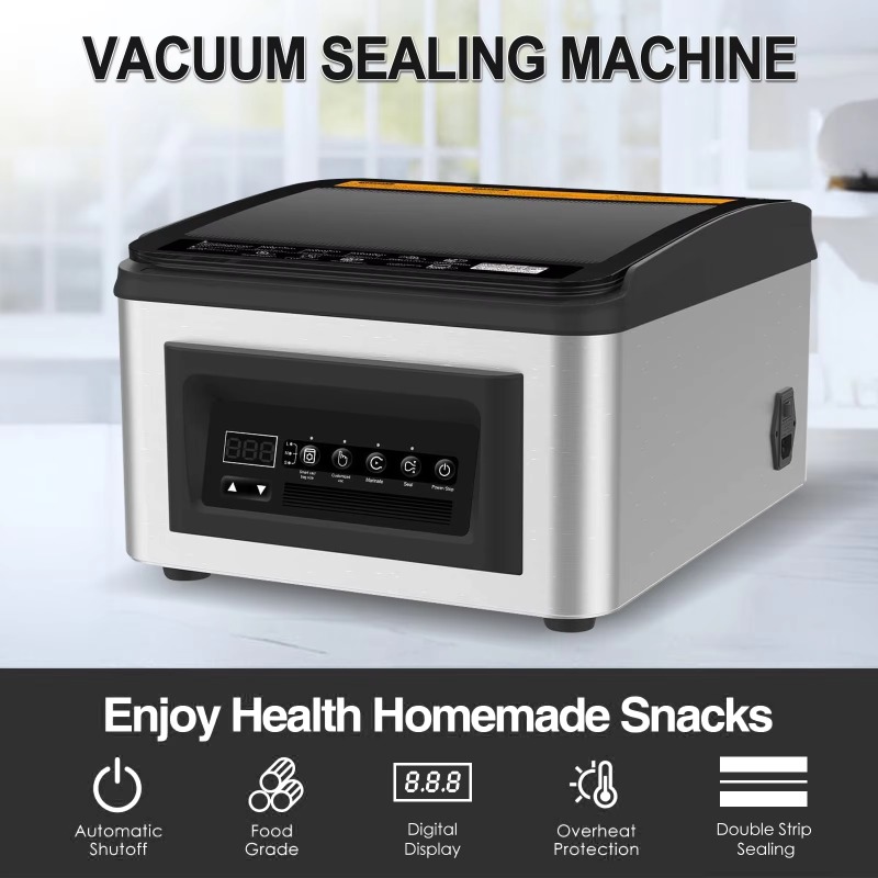 آلة تغليف الطعام بالتفريغ الهو - مراجعة Food Storage Vacuum Sealer Machine وسعره