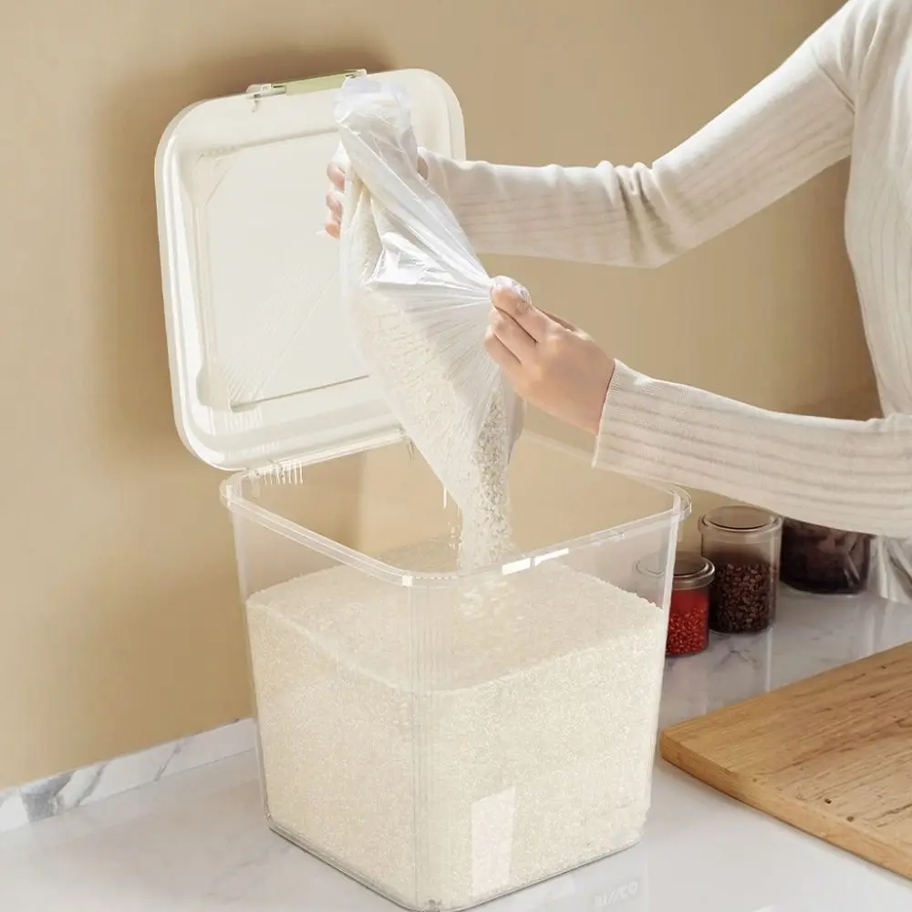 صندوق تخزين الأرز المتين المقا - مراجعة Food Storage With Wheels وسعره