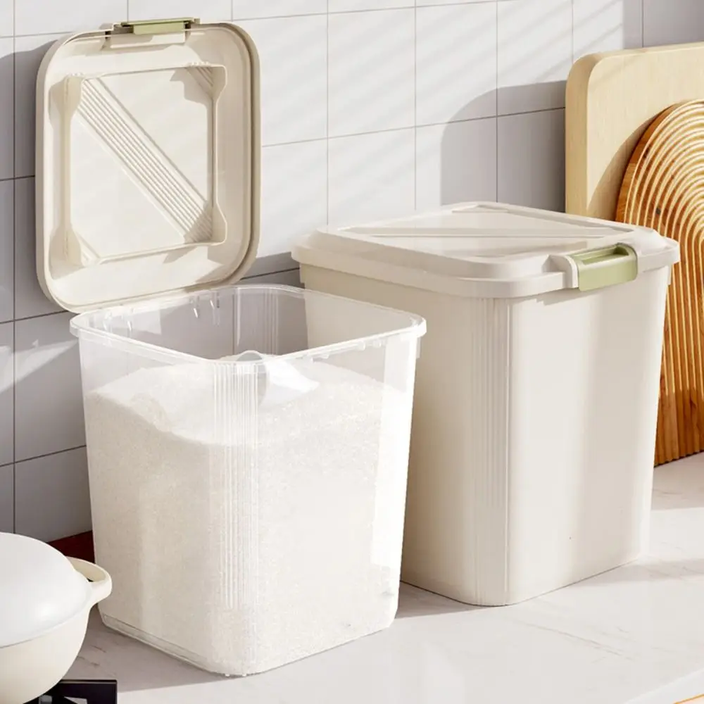 صندوق تخزين الأرز المتين المقا - مراجعة Food Storage With Wheels وسعره