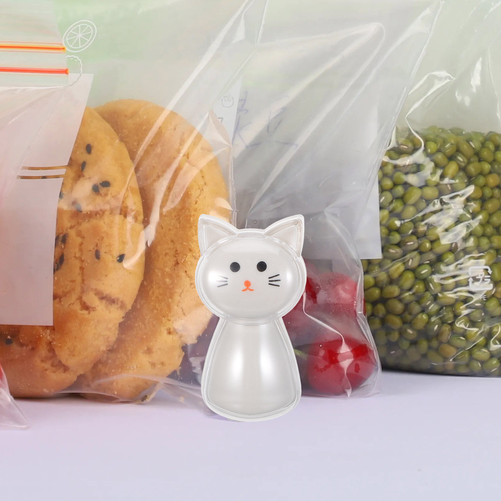 قطعتان من مشابك أكياس الوجبات  - مراجعة Food Storage In Pantry وسعره