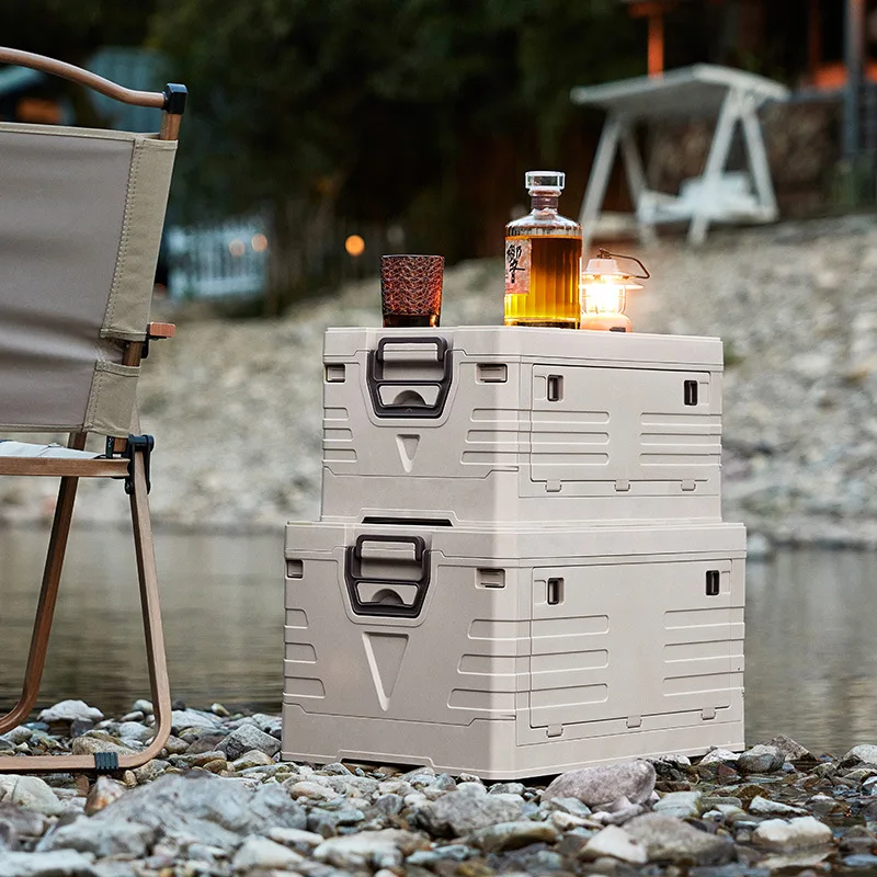 صندوق تخزين للسيارة قابل للطي  - مراجعة Food Storage On Table وسعره