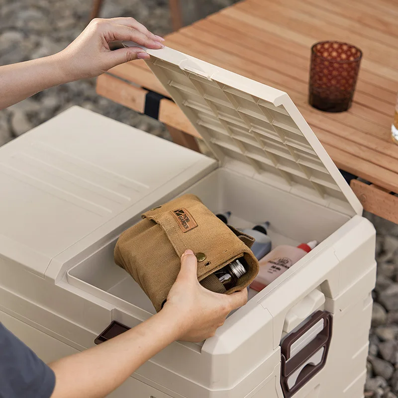 صندوق تخزين للسيارة قابل للطي  - مراجعة Food Storage On Table وسعره