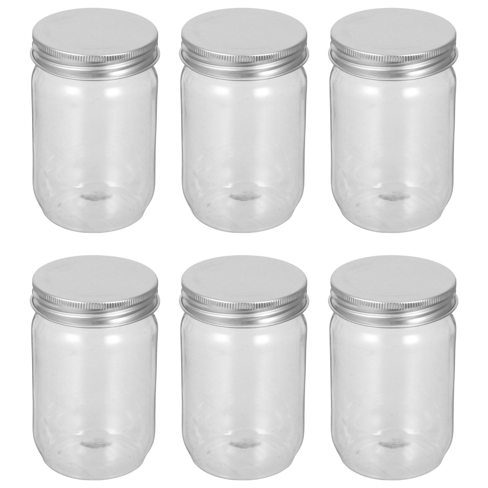6 قطع من أوعية ميسون البلاستيك - مراجعة Food Storage Kitchen وسعره