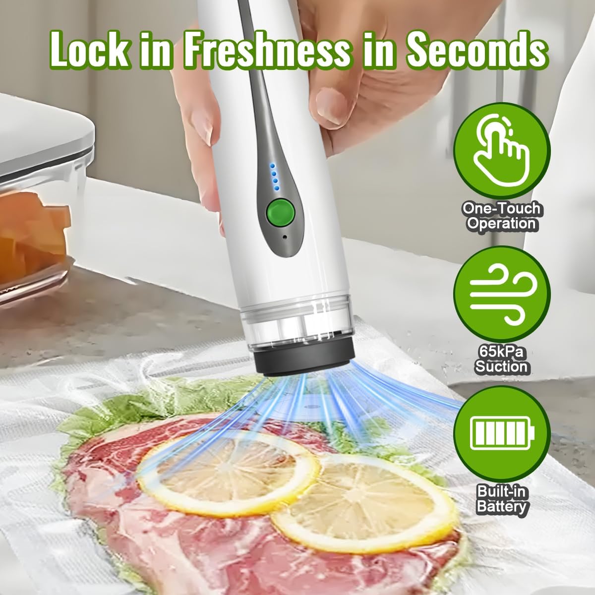 آلة تغليف بالتفريغ الهوائي أوت - مراجعة Food Storage Vacuum Sealer Machine وسعره