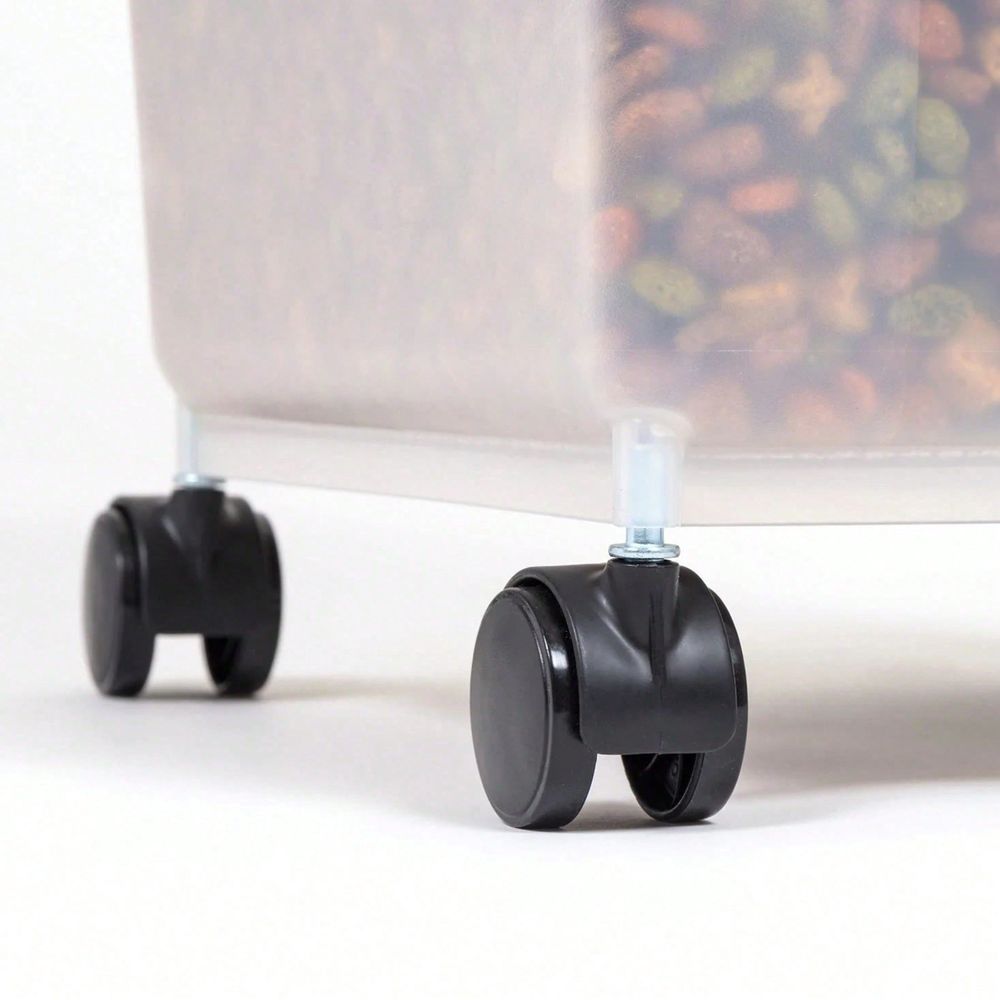 دلو تخزين بلاستيكي شفاف مزود ب - مراجعة Food Storage No Plastic وسعره