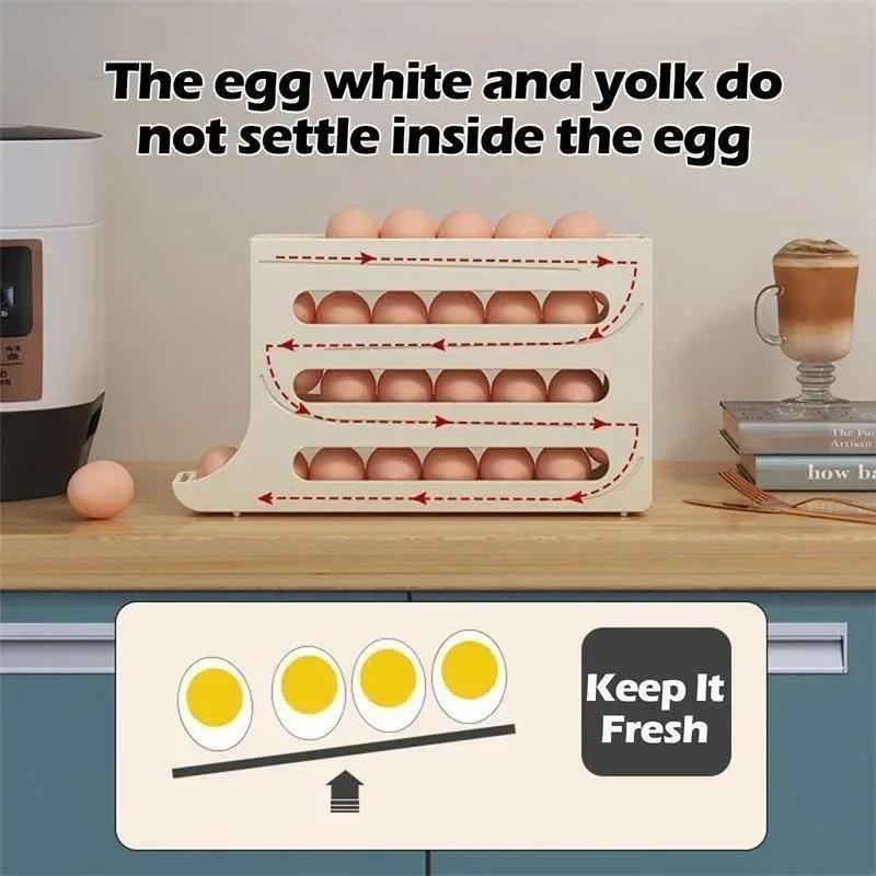 صندوق تخزين بيض الثلاجة، حاوية - مراجعة Food Storage Eggs وسعره
