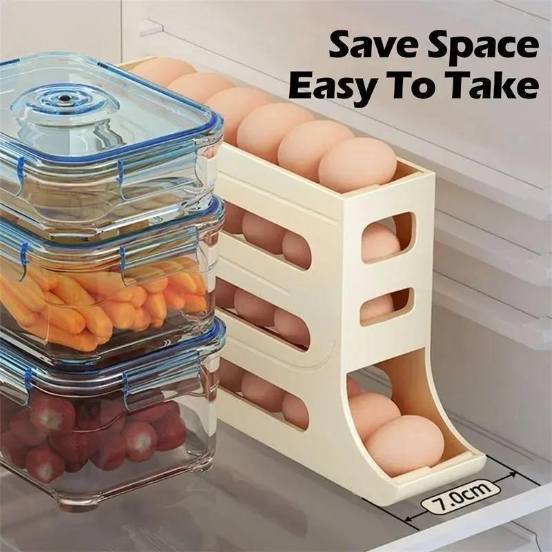 صندوق تخزين بيض الثلاجة، حاوية - مراجعة Food Storage Eggs وسعره
